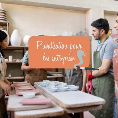 Privatisation pour les entreprises